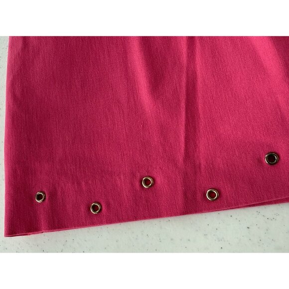 Attyre Women's Skort Size 8, Bright Pink with Metal Eyelet Accents - Picture 3 of 5